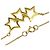 Collana Triple Stella Tiffany & Co. in Oro Giallo 18K - vista 2