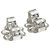 Pendientes de bola de malla de plata Tiffany & Co. - vista 4