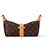 Louis Vuitton Pochette Mia Lona Monograma Marrón Castaño - vista 2