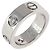 Cartier Love Ring Halb Diamant in 18K Weißgold - Ansicht 2