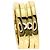 Bulgari Anello B.zero1 a 2 bande in oro giallo 18K Bvlgari - vista 10
