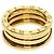 Bulgari Anello B.zero1 a 2 bande in oro giallo 18K Bvlgari - vista 4