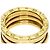 Bulgari Anello B.zero1 a 2 bande in oro giallo 18K Bvlgari - vista 6