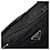 Bolsa de ombro com placa de logo triangular Prada Preto - vista 8