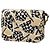 Borsa a spalla mini a catena Chanel Matelassé Coco Mark con motivo a bandiera a scacchi Nero Beige - vista 2