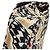 Borsa a spalla mini a catena Chanel Matelassé Coco Mark con motivo a bandiera a scacchi Nero Beige - vista 4