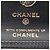 Borsa a spalla mini a catena Chanel Matelassé Coco Mark con motivo a bandiera a scacchi Nero Beige - vista 8