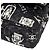 Borsa a Spalla Chanel Airline Matelassé 25 Double Flap con Catena Nero Bianco - vista 4