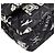 Borsa a Spalla Chanel Airline Matelassé 25 Double Flap con Catena Nero Bianco - vista 5