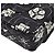 Borsa a Spalla Chanel Airline Matelassé 25 Double Flap con Catena Nero Bianco - vista 6
