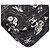 Borsa a Spalla Chanel Airline Matelassé 25 Double Flap con Catena Nero Bianco - vista 7