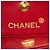 Borsa a spalla matelassé con catena Chanel Coco Mark Rosso - vista 10