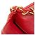 Borsa a spalla matelassé con catena Chanel Coco Mark Rosso - vista 6