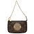 Borsa a catena Mini Pochette Accessoires Monogram Louis Vuitton Marrone