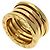 Bulgari Anello Bvlgari B-zero1 4-Band in oro giallo 18K D'oro