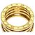 Bulgari Anello Bvlgari B-zero1 4-Band in oro giallo 18K D'oro - vista 5