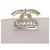 Borsa a spalla Chanel Half Coco Mark con hardware argentato Marrone - vista 12