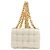 Borsa Bottega Veneta Chain Cassette 2 in 1 Bianco