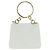 Borsa a mano Salvatore Ferragamo in pelle bianca e oro Auth 171023A Bianco D'oro - vista 2