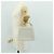 Borsa a mano Salvatore Ferragamo in pelle bianca e oro Auth 171023A Bianco D'oro - vista 24