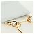 Borsa a mano Salvatore Ferragamo in pelle bianca e oro Auth 171023A Bianco D'oro - vista 7