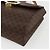 Céline Borsa a spalla circolare in tela Macadam CELINE in pelle PVC marrone e oro Auth fm5157 D'oro - vista 15