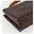 Céline Borsa a spalla circolare in tela Macadam CELINE in pelle PVC marrone e oro Auth fm5157 D'oro - vista 18