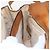 Céline Borsa a spalla circolare in tela Macadam CELINE in pelle PVC marrone e oro Auth fm5157 D'oro - vista 22