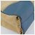 PRADA Tote Bag aus Canvas Beige Silber Authentisch 171123 Blau - Ansicht 14
