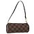 LOUIS VUITTON Pouch Papillon Damier Ebene Auth LNZ267
