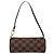 LOUIS VUITTON Pouch Papillon Damier Ebene Auth LNZ267 - vista 2
