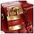 Chloé Borsa a mano Chloe Paddington in pelle rossa e oro Auth am10806V Rosso D'oro - vista 19