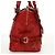 Chloé Borsa a mano Chloe Paddington in pelle rossa e oro Auth am10806V Rosso D'oro - vista 4