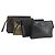Borsa a mano BURBERRY in pelle e tela 4 pezzi nero beige Auth bs32140