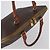 Céline Bolso de mano de lona Macadam CELINE en cuero PVC marrón dorado Auth 173472 Castaño - vista 6