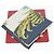 Salvatore Ferragamo Foulard Uccello in Seta Blu Navy Auth am10817V - vista 14
