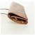 CHANEL Bicolore Accessory Pouch Leather Beige CC Auth 173133V - view 3
