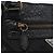 Borsa Tote PRADA in nylon e pelle nera dorata Auth fm5143 Nero D'oro - vista 18