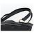 Borsa Tote PRADA in nylon e pelle nera dorata Auth fm5143 Nero D'oro - vista 8
