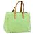 LOUIS VUITTON Borsa a Mano Monogram Vernis Reade PM Menta M91307 LV Auth 172111 Verde
