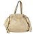Ribbon PRADA Borsa a mano in pelle dorata Auth 170966 D'oro - vista 13