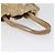 Ribbon PRADA Borsa a mano in pelle dorata Auth 170966 D'oro - vista 7