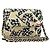 CHANEL Mini Matelassé 12 Borsa a Spalla Catena Satin Beige Oro CC Auth 172590SAM D'oro