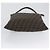 Borsa a Spalla in Tela Zucca FENDI Nera Marrone Auth 169579 Nero - vista 6
