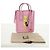 Bolso de mano GUCCI de cuero 2 en 1 rosa dorado 671623 Auth 168965M - vista 12