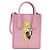 Bolso de mano GUCCI de cuero 2 en 1 rosa dorado 671623 Auth 168965M - vista 13