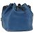 Noe LOUIS VUITTON Borsa a Spalla Petit Noé Epi Blu M44105 LV Auth ka2454