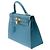 Hermès Borsa HERMES Kelly 32 in Pelle Blu - 103329 - vista 5