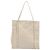 PRADA Borsa a Mano Satin Argento Metallico beige Auth 166888 - vista 13