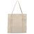 PRADA Borsa a Mano Satin Argento Metallico beige Auth 166888 - vista 2